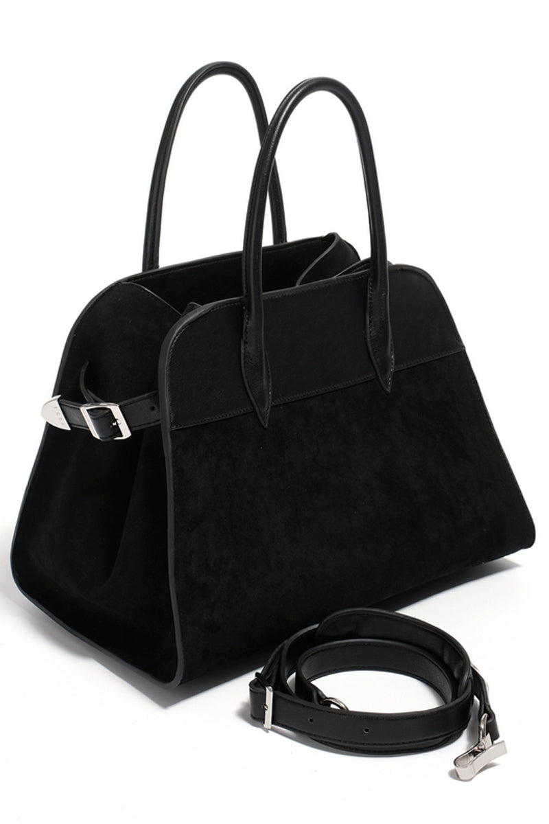 Suede Patchwork Tote Bag - Notkicks