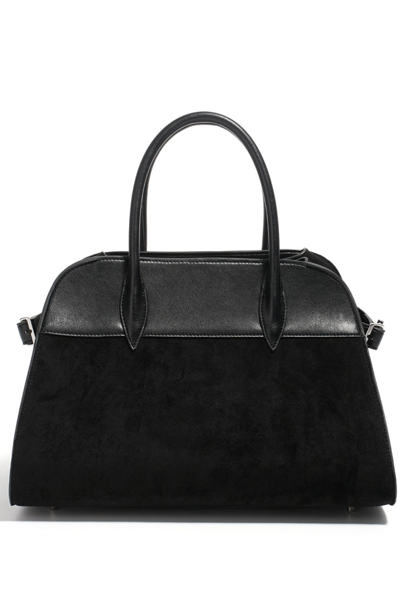Suede Patchwork Tote Bag - Notkicks