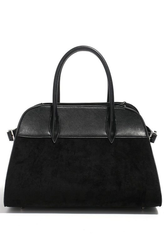 Suede Patchwork Tote Bag - Notkicks