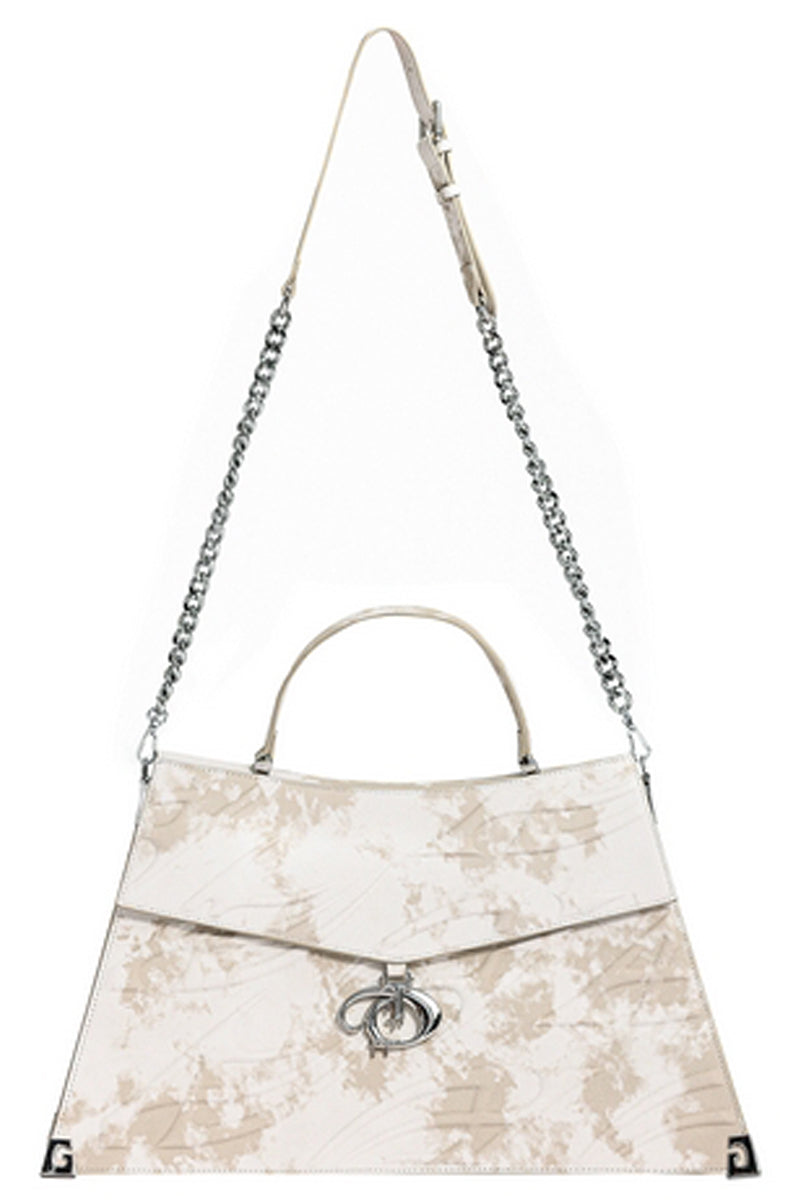 Embossed Metal Buckle Vintage Tote Bag - Notkicks