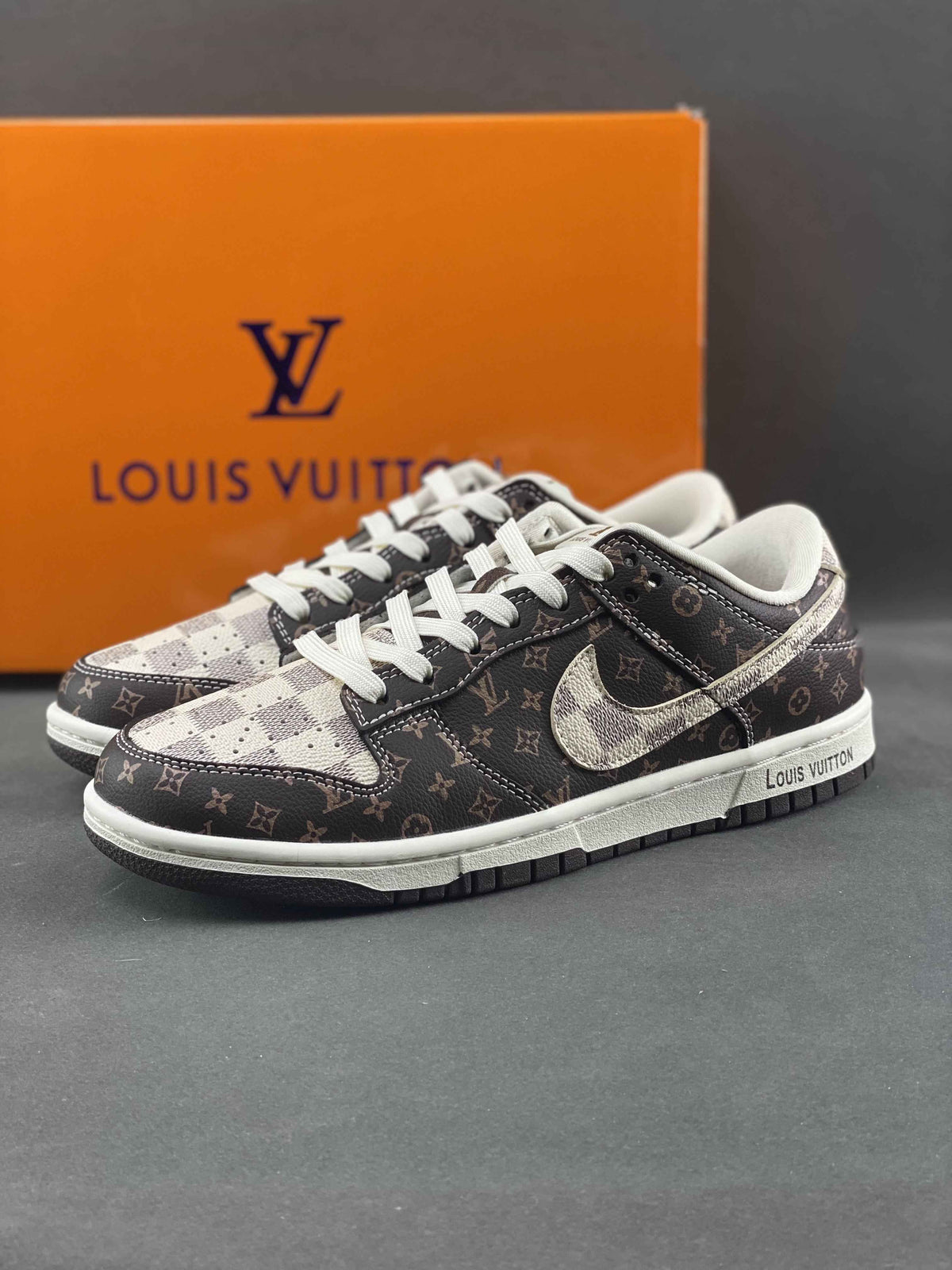 Custom Air Jordan 1 Monogram SJ2068-255 - Unique Style and Authenticity