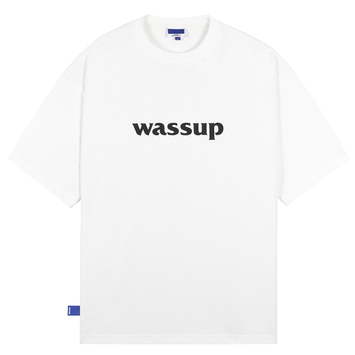 Bold Big Logo Print Basic Tee - Notkicks