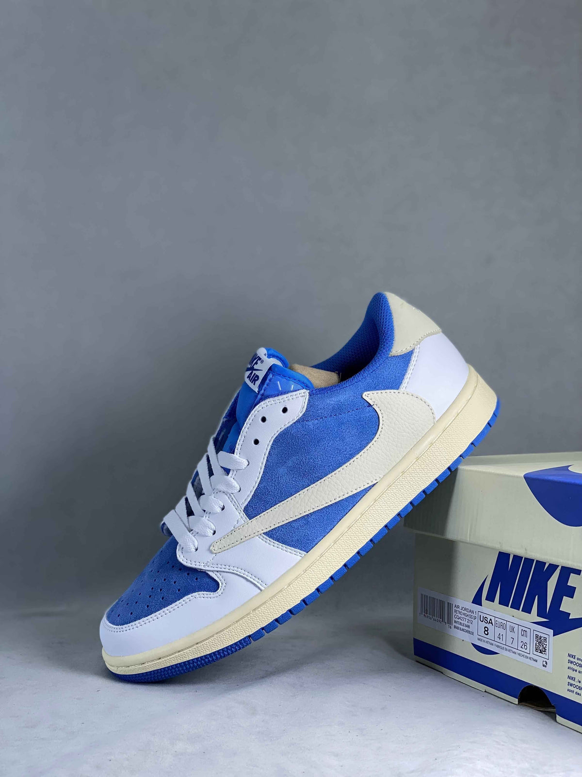 Custom Travis Scott Air Jordan 1 Low TS CQ4277 212 SneakerNational