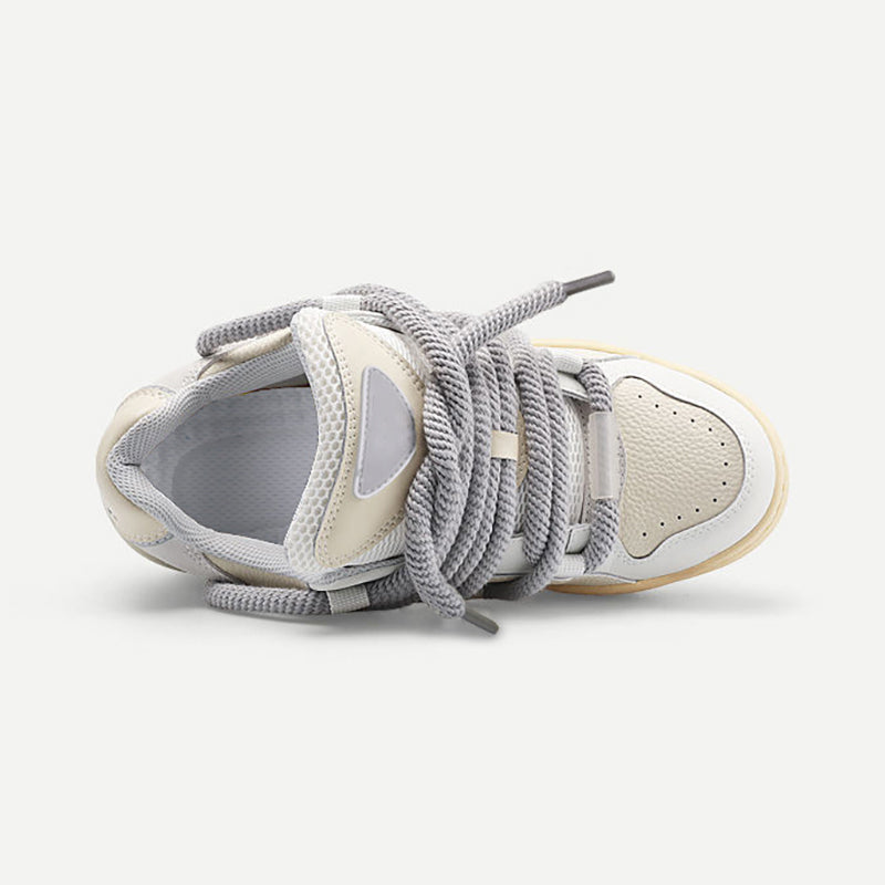 Thick Chunky Sole Sneakers - Original Architectural Platform Trainers | LuxuryUrbanwear - Luxuryurbanwear