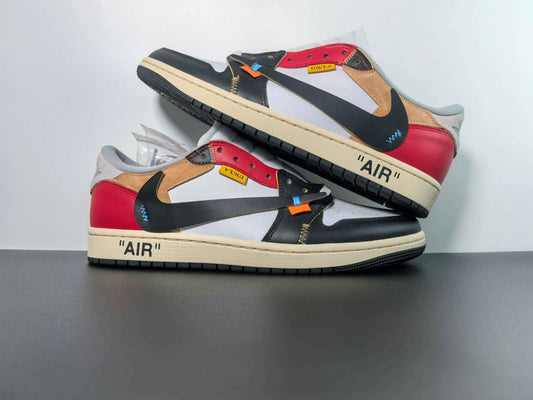 Air Jordan 1 x OFF-White Sneakers - Unique Style and Comfort