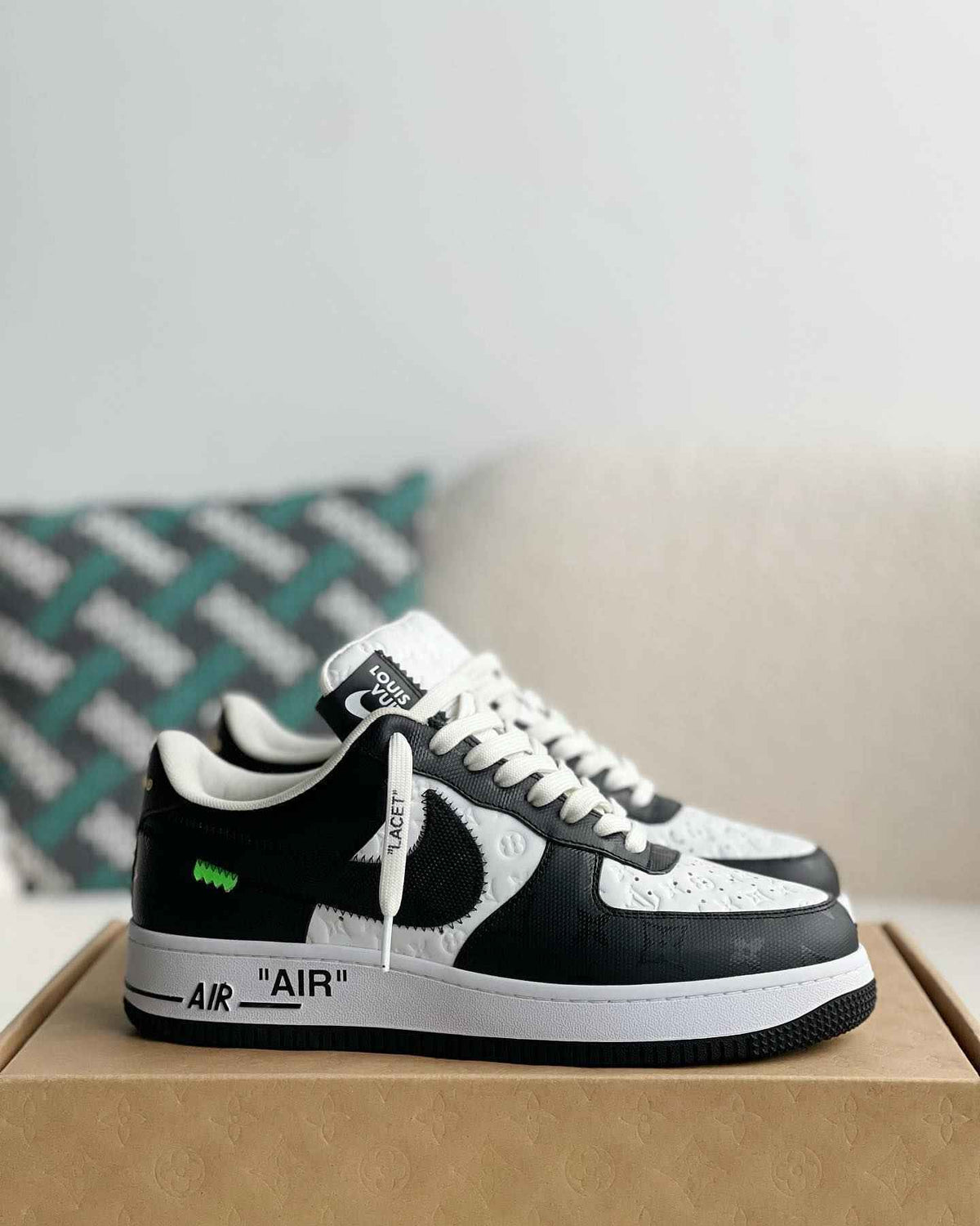 Air Force 1 Low Black White Sneaker