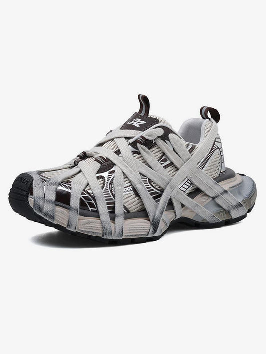 Sneakers High Street Lace - Luxury Urban "Cloud-Chassis" High-Top Trainer - Notkicks