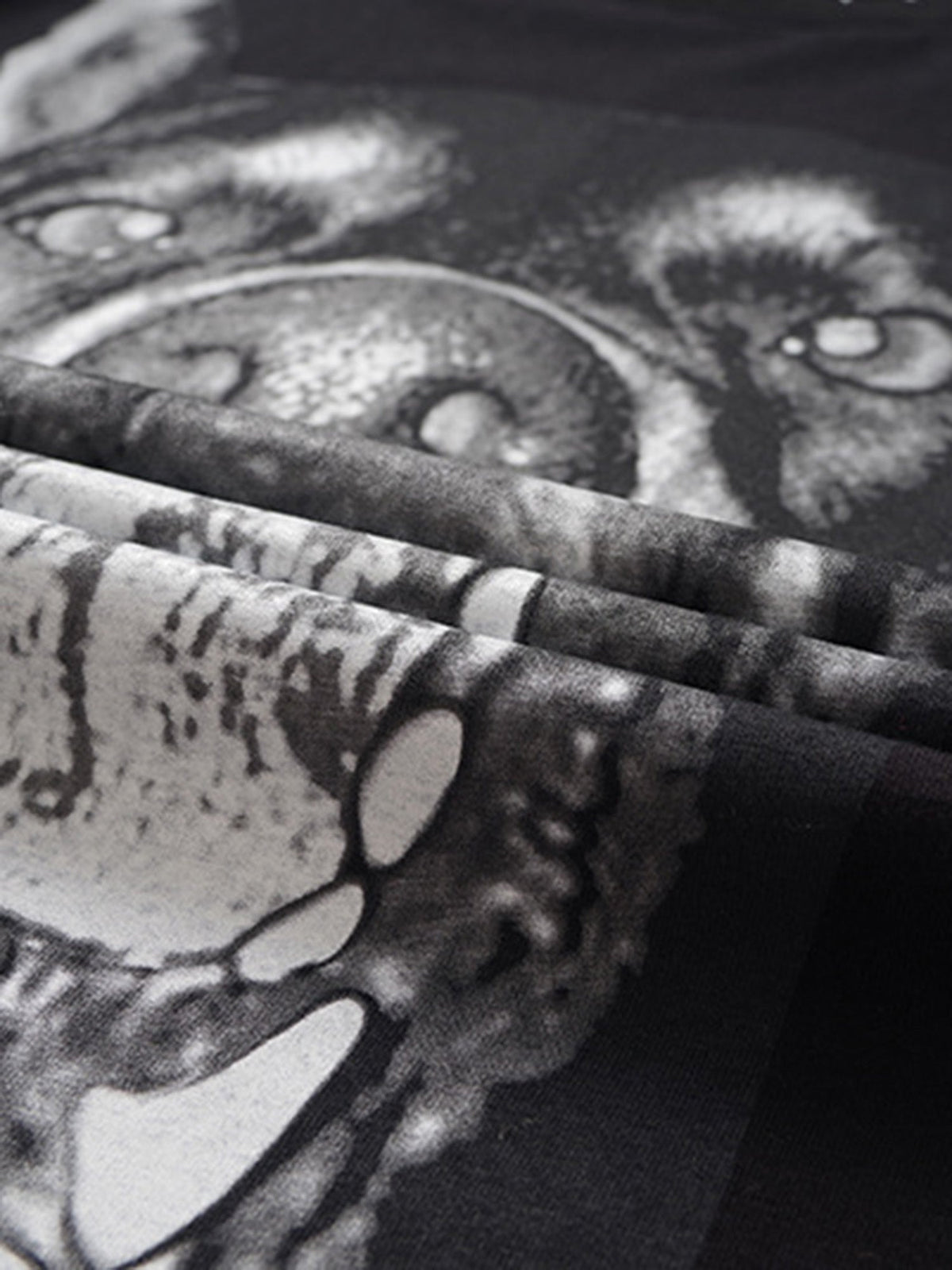 3D Doberman Graphic Street Tee - Notkicks