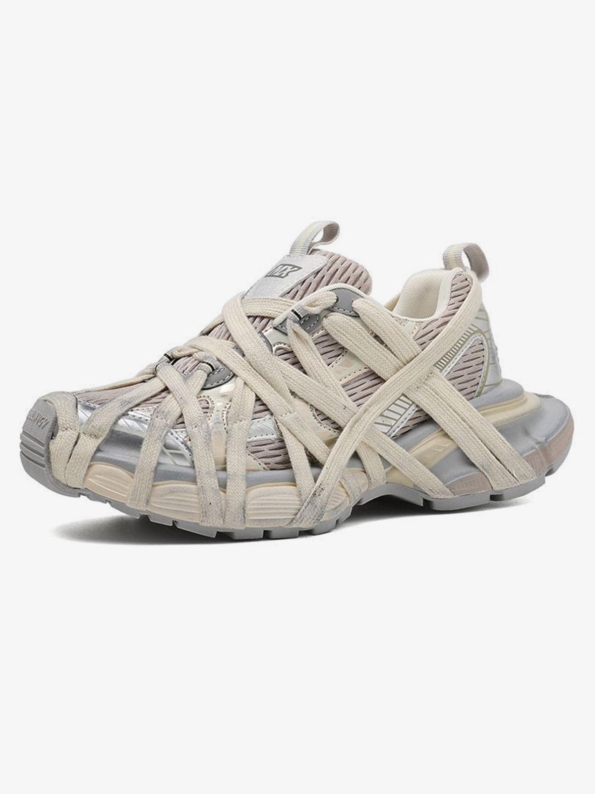 Sneakers High Street Lace - Luxury Urban "Cloud-Chassis" High-Top Trainer - Notkicks