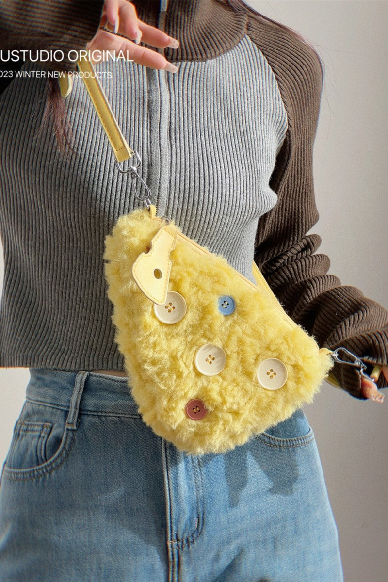 Cheese Peluche Mini Bag - Notkicks