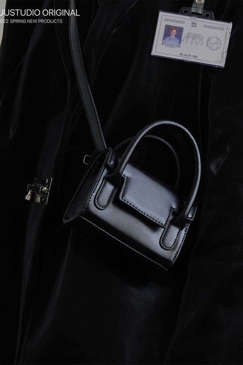 Minimal Pu Leather Crossbody Bag - Notkicks