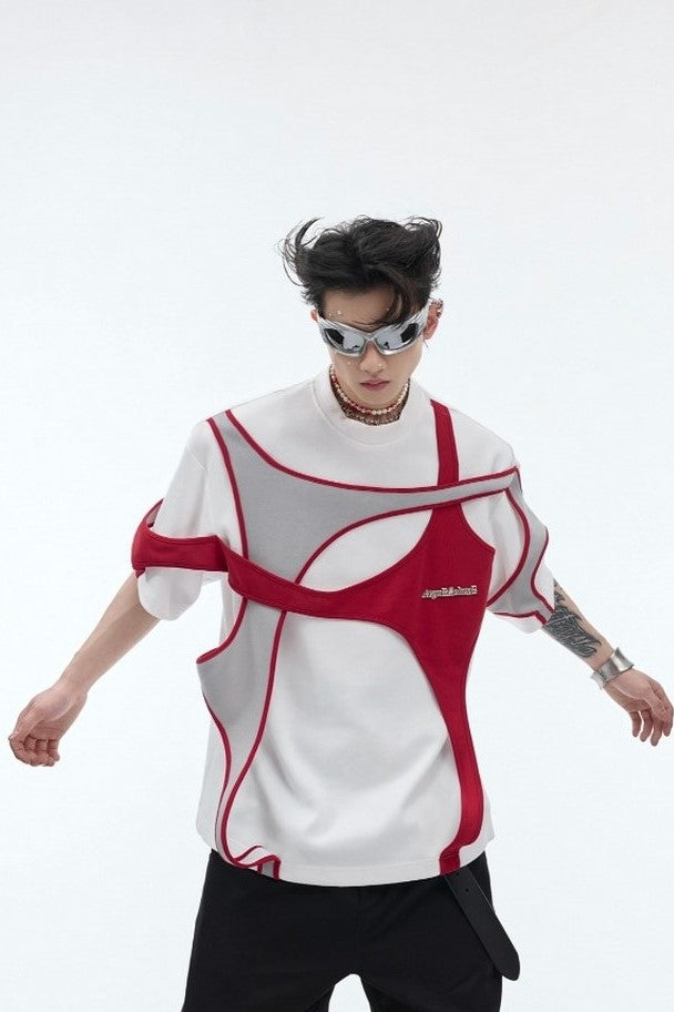 Double Layer Deconstructed Tee - Notkicks