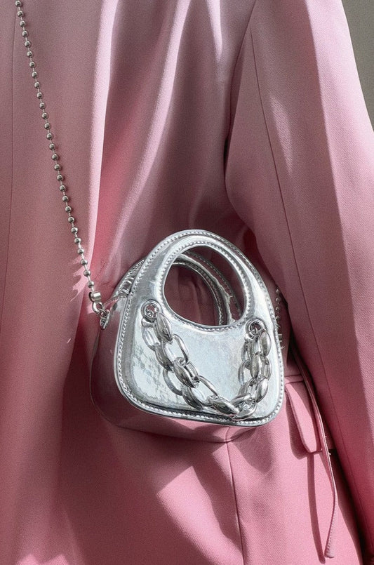 Chain Crossbody Mini Tote Bag - Notkicks