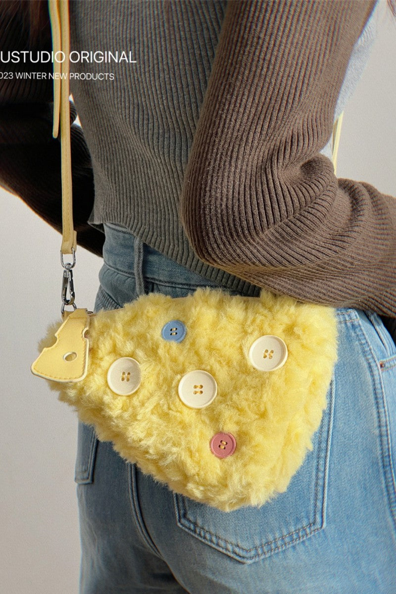 Cheese Peluche Mini Bag - Notkicks
