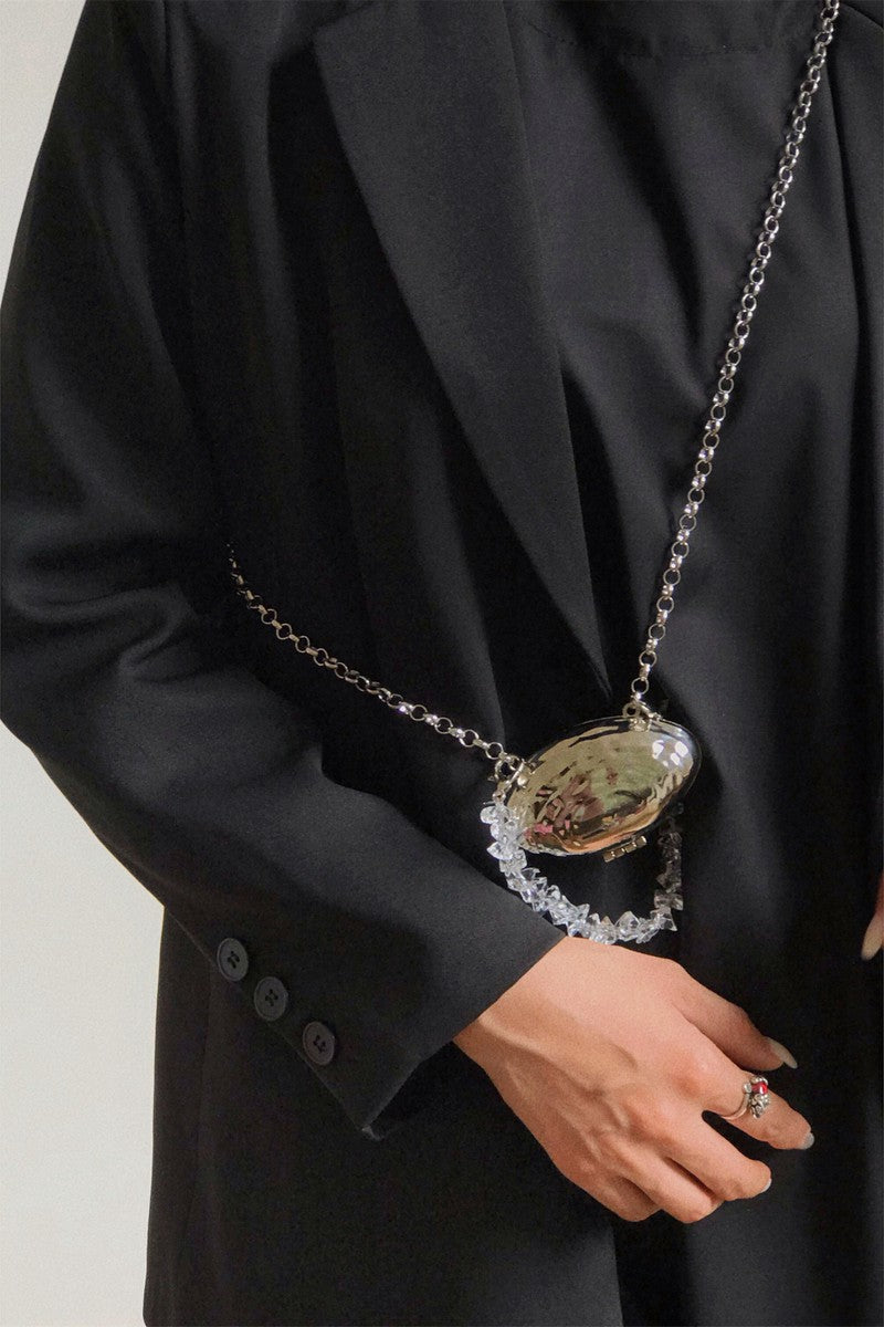 Crystal Chain Crossbody Mini Bag - Notkicks
