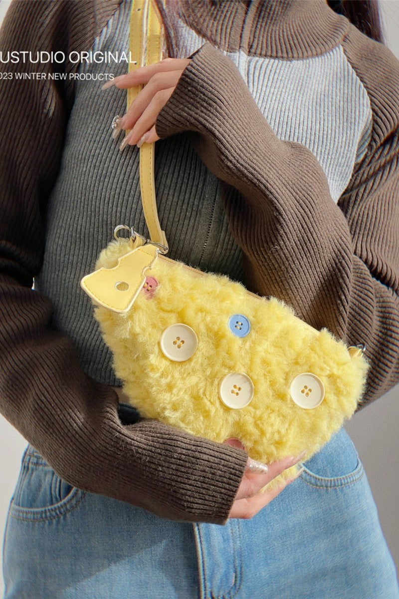 Cheese Peluche Mini Bag - Notkicks