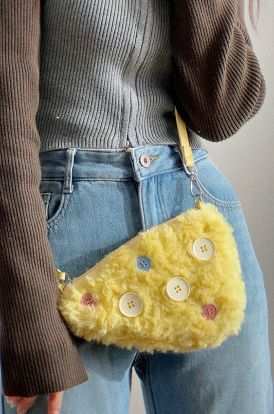 Cheese Peluche Mini Bag - Notkicks