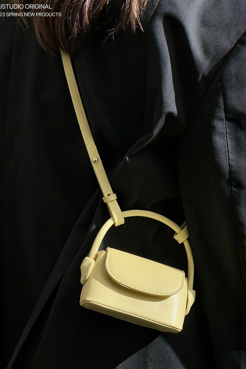 Pu Leather Contemporary Mini Bag - Notkicks