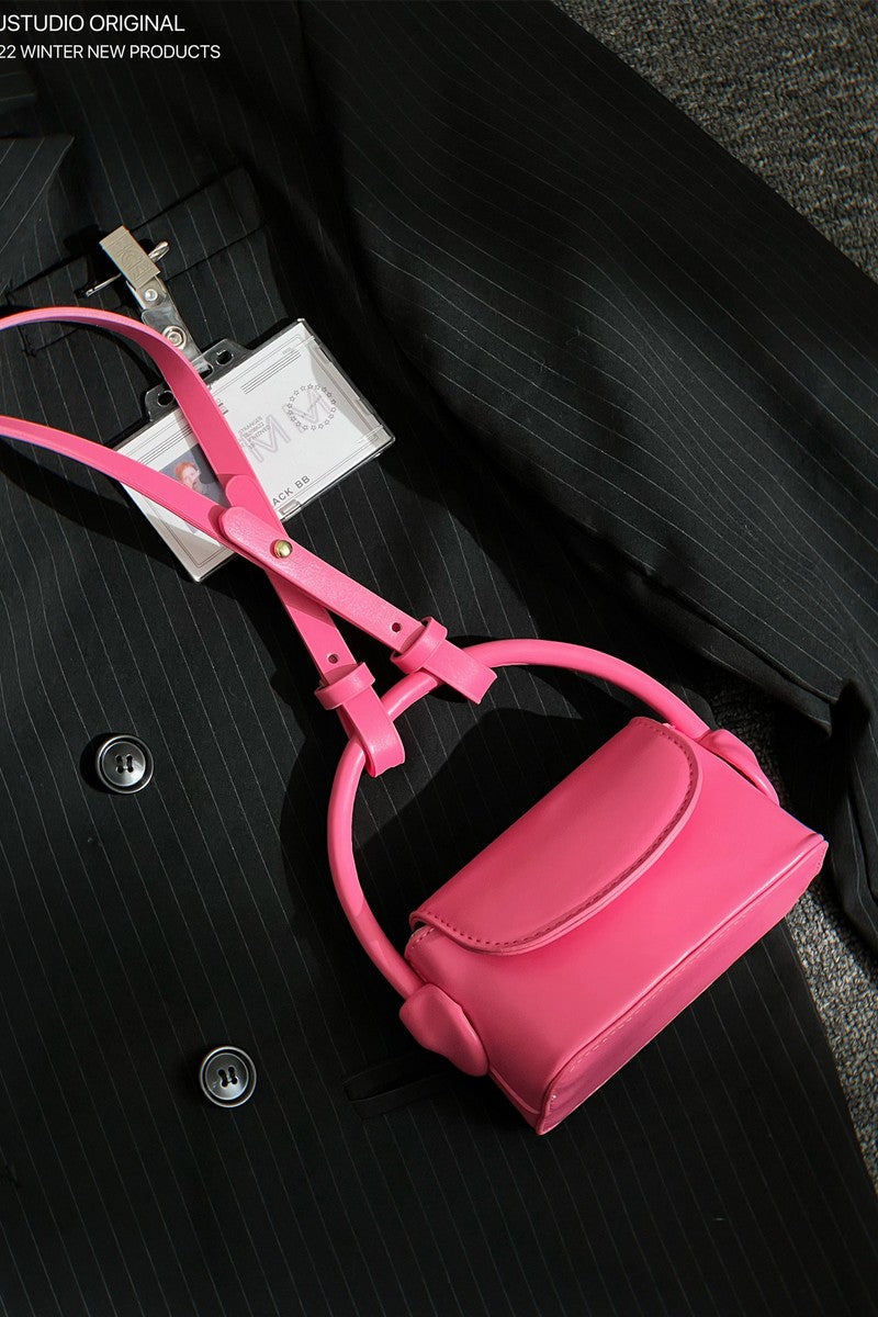 Pu Leather Contemporary Mini Bag - Notkicks