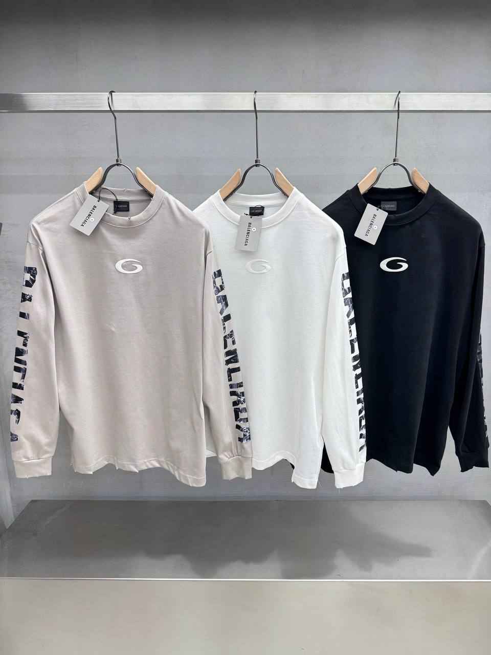 Balenciaga Letter Sweatshirt