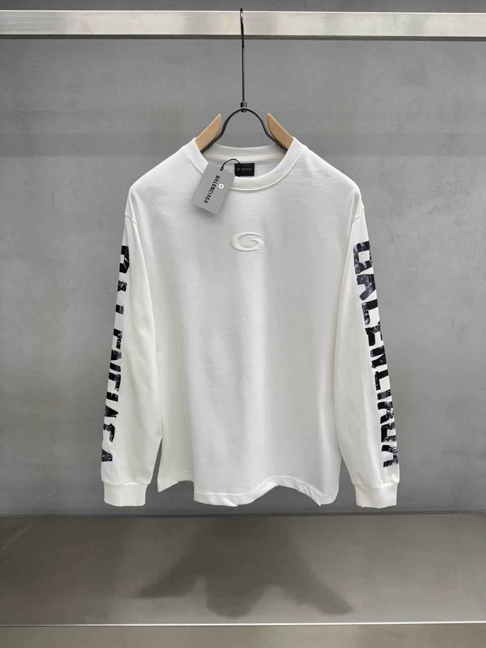 Balenciaga Letter Sweatshirt