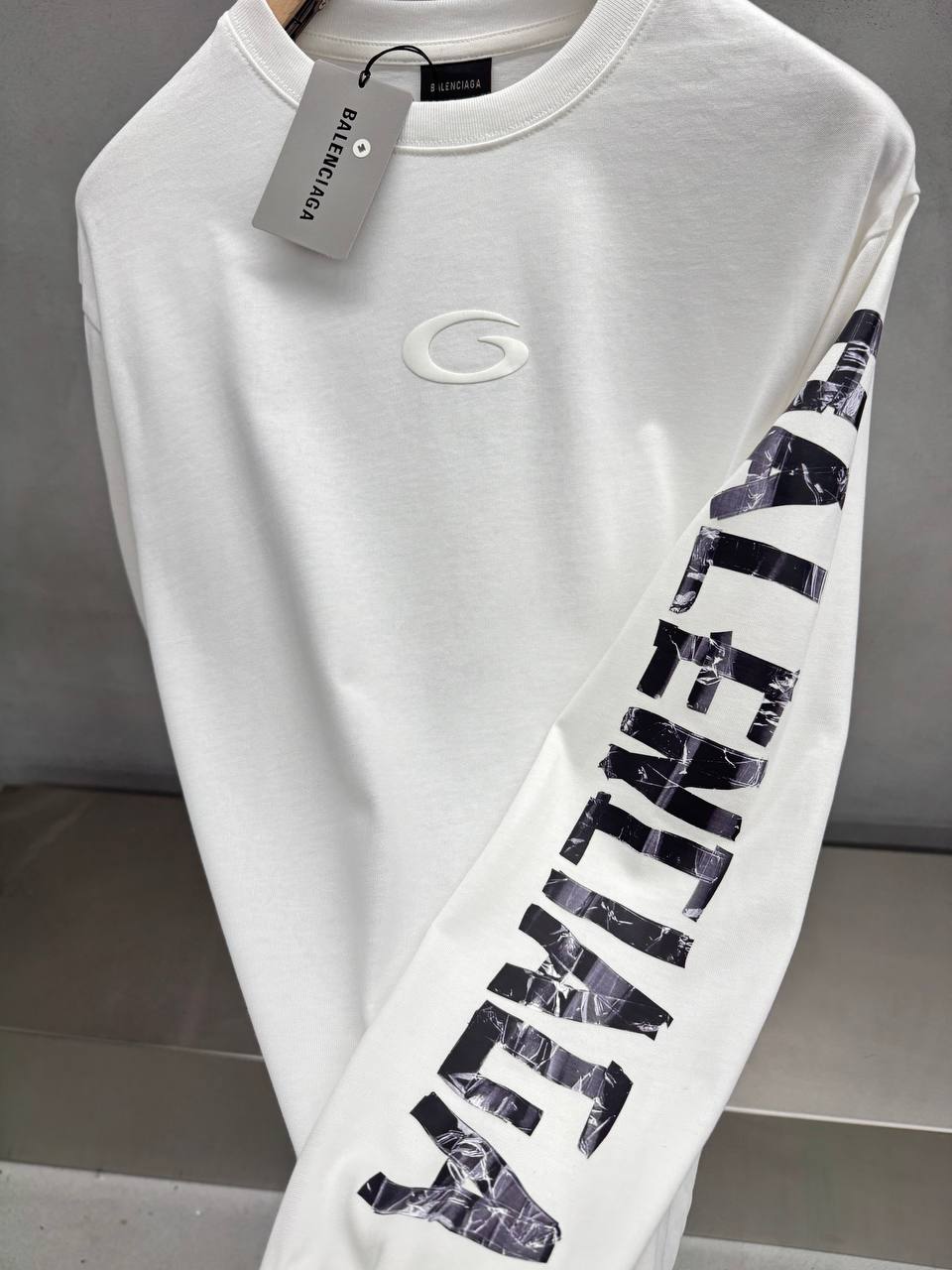 Balenciaga Letter Sweatshirt